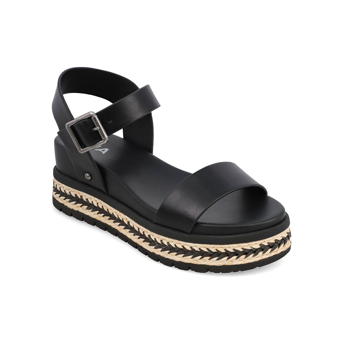 KIERA - BLACK RAFFIA
