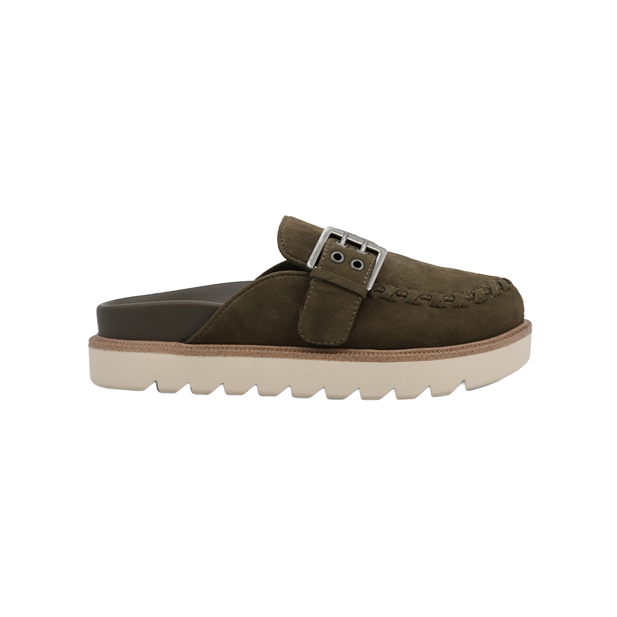 ZAINA - KHAKI SUEDE - Image 2